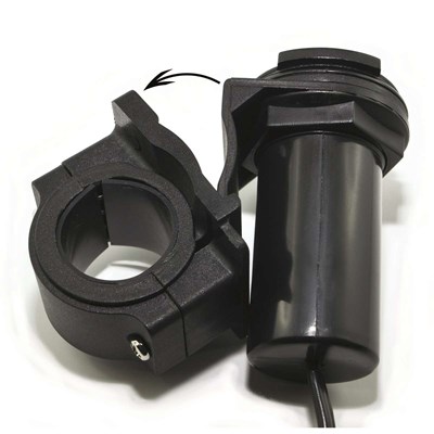 Bild von USB Steckdose mit Schalter