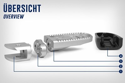 Bild von Vario-Gelenk »EVO1« Fahrer (Paar)