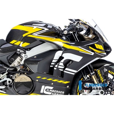 Bild von Verkleidungsseitenteil rechts glanz Racing