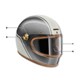 Visier Helm Grand Racer