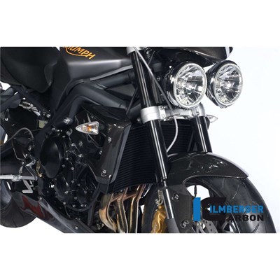 Bild von Wasserkühlerabdeckung rechts Carbon für Triumph Street Triple 675