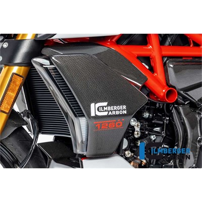 Bild von Wasserkühlerverkleidung links glanz