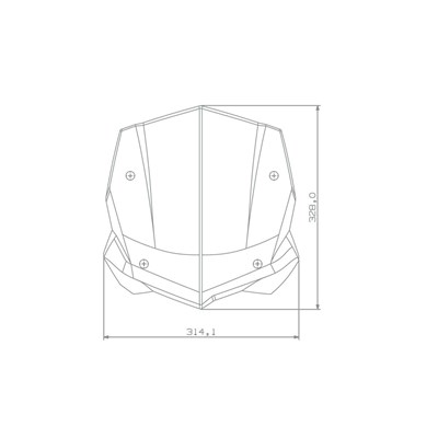 Bild von Windschild »FLOWJET«