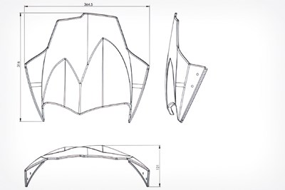 Bild von Windschild »FLOWJET«