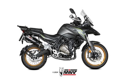 Bild von Auspuff Oval Inox-Black