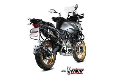 Bild von Auspuff Oval Inox-Black