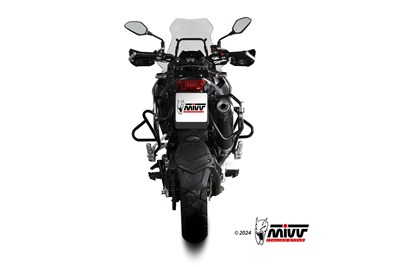 Bild von Auspuff Oval Inox-Black