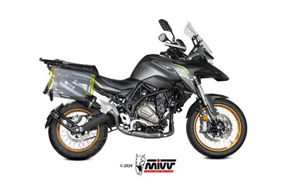 Bild von Auspuff Oval Inox-Black