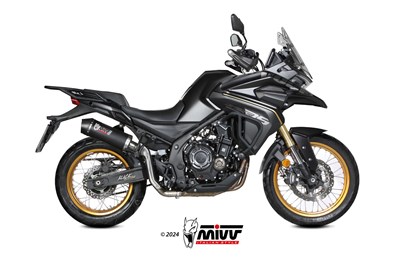 Bild von Auspuff Oval Inox-Black