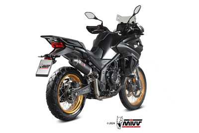 Bild von Auspuff Oval Inox-Black