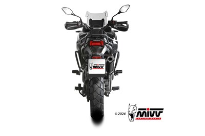 Bild von Auspuff Oval Inox-Black