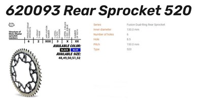 Bild von Kettenkranz Fusion Dual Ring