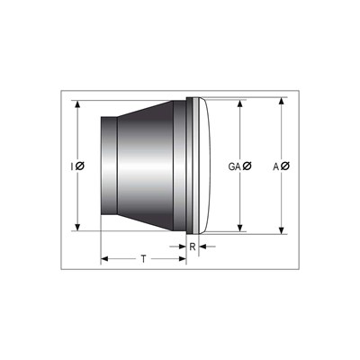 Bild von Abblendlicht Scheinwerfereinsatz für ARIZONA Scheinwerfer, Klarglas
