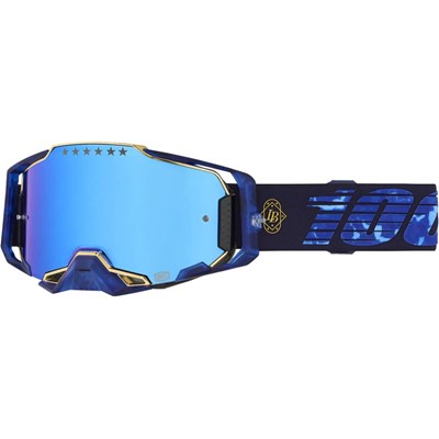 Bild von Armega LE Goggle Bruni Signature - Mirror Blue Lens