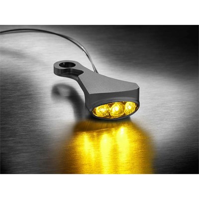 Bild von Blinker Dash M, vorne links  mit getöntem Glas