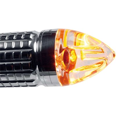 Bild von Blinker LED Blaze Cone 1 Stk schwarz eloxiert-alu-glas klar