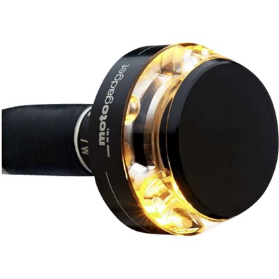 Bild von Blinker LED Blaze Disc 1 Stk schwarz eloxiert-alu-glas klar