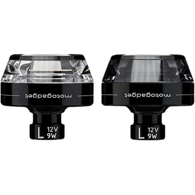 Bild von Blinker LED Blaze Disc Dark 1 Stk schwarz eloxiert-alu-glas getönt