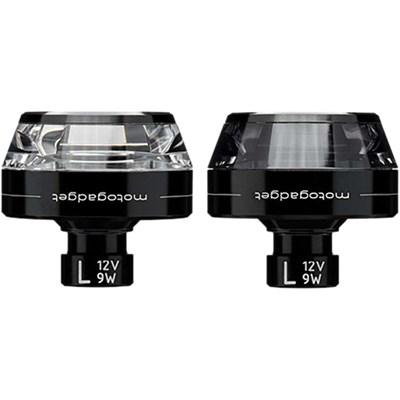 Bild von Blinker LED Blaze Disc Dark 1 Stk schwarz eloxiert-alu-glas getönt