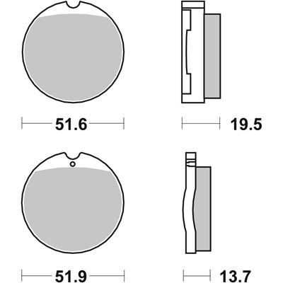 Bild von Bremsbeläge Keramik