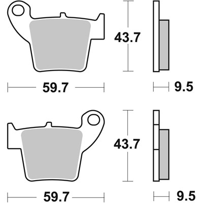 Bild von Bremsbeläge Keramik