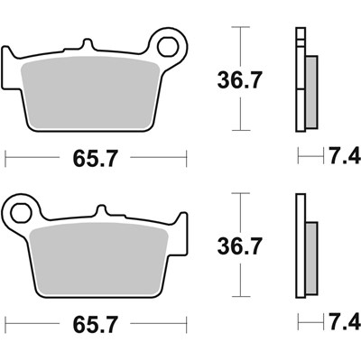 Bild von Bremsbeläge Keramik