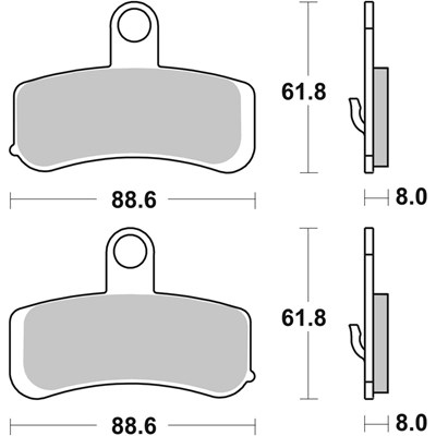 Bild von Bremsbeläge Keramik Performance