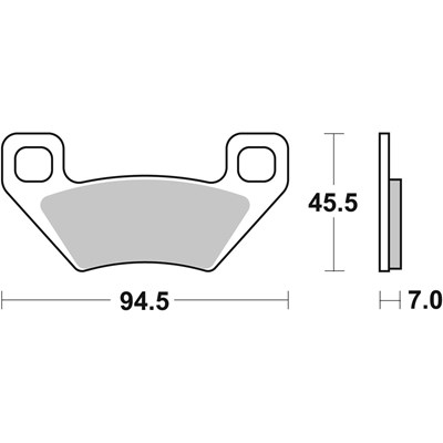 Bild von Bremsbeläge Offroad Sinter