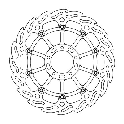 Bild von Bremsscheibe Flame