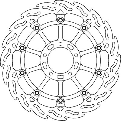 Bild von Bremsscheibe Flame