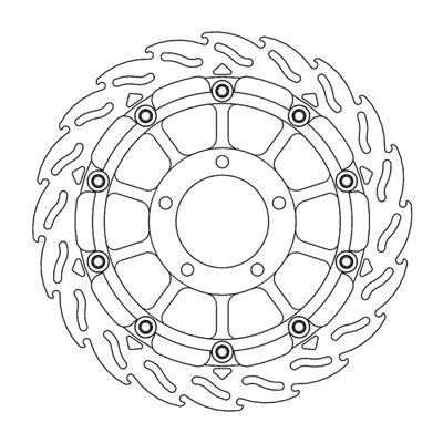 Bild von Bremsscheibe Flame