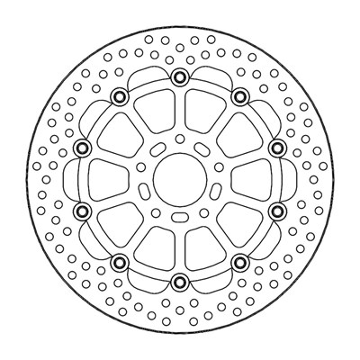 Bild von Bremsscheibe HALO vorne