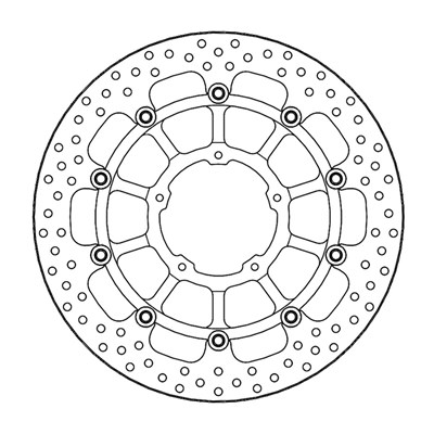 Bild von Bremsscheibe HALO vorne