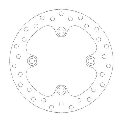 Bild von Bremsscheiben Flame hinten