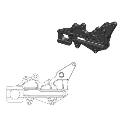 Bild von Bremszangenadapter Offroad 260mm