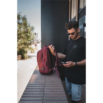 Bild von Dudley Rucksack burgundy