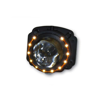 Bild von Ellipsoidscheinwerfer, Abblendlicht. + LED-Positionsleuchte.