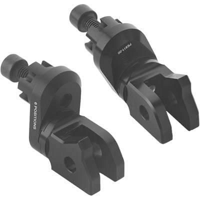 Bild von Fussrastenadapter Fahrer verstellbar Ø22mm