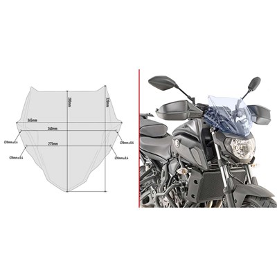 Bild von GIVI Scheiben für Motorräder
