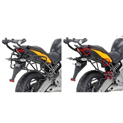 Bild von GIVI Seitenträger PLXR für V35 / V37 und Kappa K33