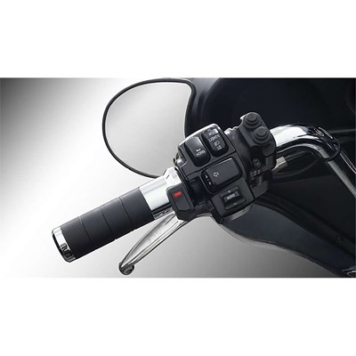 Bild von Heizgriffe Titan-X für Harley Davidson mit elektronischem Gasgriff