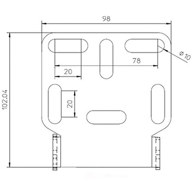 Bild von Kennzeichenhalter Universal