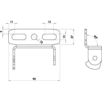 Bild von Kennzeichenhalter Universal