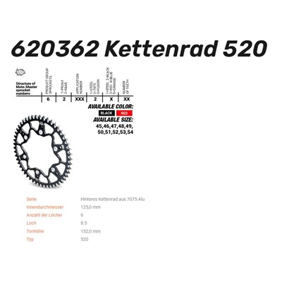 Bild von Kettenkranz 7075 Alu