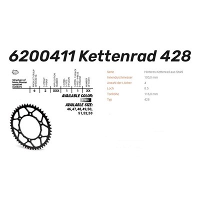 Bild von Kettenkranz Stahl Ultralight