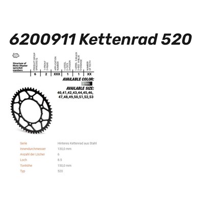 Bild von Kettenkranz Stahl Ultralight