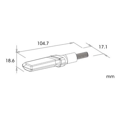 Bild von LED-Blinker sequenziell VETRO