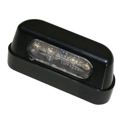 Bild von LED Kennzeichenbeleuchtung, ABS schwarz