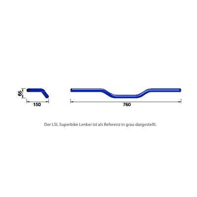 Bild von Lenker Superbike A01