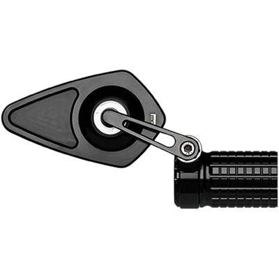 Bild von Lenkerendspiegel view Blade Flip 60mm 1 Stk schwarz ohne CH-Homologation